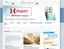 Tablet Screenshot of h-open.com